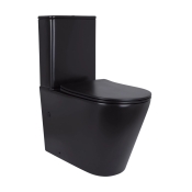 Унітаз підлоговий Qtap Scorpio Ultra Quiet із сидінням Soft-Close Matt Black (QT14226088AMB)