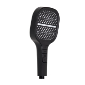 Лійка для ручного душу Qtap Rucni 130x130 Black Matt (QTRUC125BLM45957)