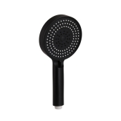 Лійка для ручного душу Qtap Rucni D 130 округла Black Matt (QTRUC125BLM45951)