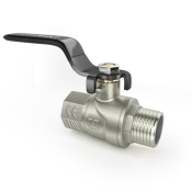 Кран шаровый Raftec BLACK PN40 НВ 1 1/2" ручка DRH51 (RAF55431)