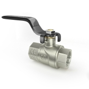 Кран шаровый Raftec BLACK PN20 ВВ 1 1/2" ручка DRH5 (RAF43591)