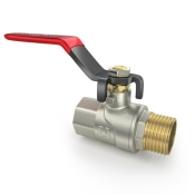 Кран шаровый Raftec RED PN20 НВ 1 1/4" ручка CBH-041 (RAF55727)
