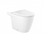 Безобідкова чаша унітазу для підлоги Roca Ona Rimless (A342687000)