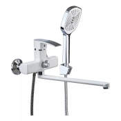 Смеситель для ванны Mixxus Magnum 006 Euro White/Chrome (MI6202)