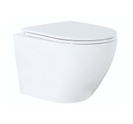 Унітаз підвісний Mixxus Premium Ellipse-0303-T3 система змиву Tornado 3.0 (MP6465)