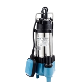 Насос занурювальний дренажно-фекальний Zegor 0.45kw H12.5м Q19.5м³/г кабель 5м з вим. поплавком (WQV450F)