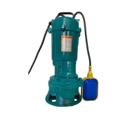 Насос занурювальний дренажно-фекальний Zegor 1.5kw H9м Q17м³/г кабель 8м з вим. поплавком (BQD1500DF)