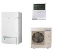 Тепловий насос Samsung ClimateHub TDM Plus 12 кВт 220В із настінним гідромодулем (AE120MXTPEH/EU|AE160BNYDEH/EU)