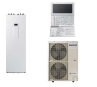 Тепловий насос Samsung ClimateHub TDM Plus 12 кВт 380В з гідромодулем для підлоги (AE120MXTPGH/EU|AE260TNWTEH/EU)