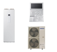 Тепловий насос Samsung ClimateHub TDM Plus 16 кВт 220В з гідромодулем для підлоги (AE160MXTPEH/EU|AE260TNWTEH/EU)