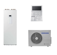 Тепловий насос Samsung EHS 6 кВт 220В з підлоговим гідромодулем 1 фаза (AE060RXEDEG/EU|AE260RNWSEG/EU)