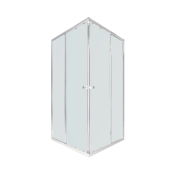 Душова кабіна Qtap Pisces CRM107-9SP5, квадрат, 75-90x75-90, скло 5мм Pear, регул. профіль, розсув., без піддону (PISCRM1079SP5)
