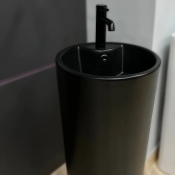 Умивальник для підлоги VBI Bolonia Black Matt (VBI-019003)