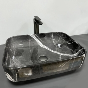 Умивальник накладної VBI Palermo Dark Gray Agate (VBI-012304)