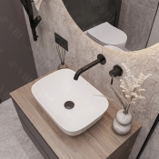 Умивальник накладний VBI Ravenna White (VBI-011200)