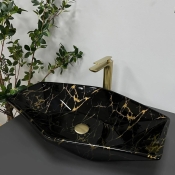 Умивальник накладний VBI Venezia Marble Black (VBI-012405)