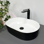 Умивальник накладний VBI Verona 50 Black White (VBI-011309)