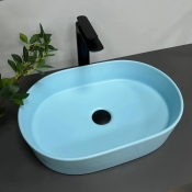 Умивальник накладний VBI Verona 50 Blue Matt (VBI-011321)