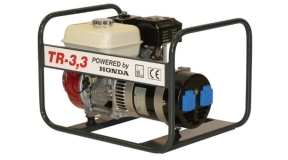 Генератор однофазний HONDA TR-3,3 двигун GX-200, 2,6 кВт, TSZ002 (71SF0002)