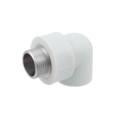 Коліно PPR Raftec ПН 25мм 1/2" RMU2501 (RAF88537)