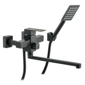 Смеситель для ванны MIXXUS KUB-006 черный (MI2811)