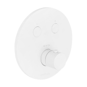 Термостат для душа Paffoni Compact box 2 функции, скрытого монтажа, Bianco Opaco (CPT018BO)