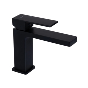 Смеситель для раковины Qtap Gemini Black Matt (QTGEM270BLM45674)