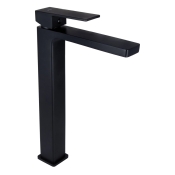Смеситель для раковины Qtap Gemini Black Matt (QTGEM269BLM45678)