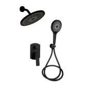 Душова система Qtap Slavonice Black Matt (QTSLA113BLM45900)
