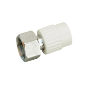 Муфта PPR з накидною гайкою Blue Ocean 20х3/4" ВР з латунним штоком (BOCAFT2002NBX)
