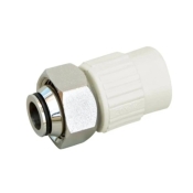 Муфта під Євроконус PPR із накидною гайкою Thermo Alliance 20х3/4" ВР із шторним штоком (SD00051637)