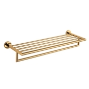 Полка для полотенец Stella Classic 65.5×21.5×11 золото (07.02060-G)