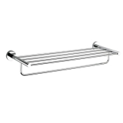 Полка для полотенец Stella Classic 64.5×21.5×18 хром (07.02160)