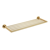 Полка для полотенец Stella Classic 65.5×21.5×5.5 cm золото (07.010-G)