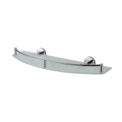 Полиця напівкругла під дзеркало Stella Classic 50×17×6.5 cm хром (07.810.1)