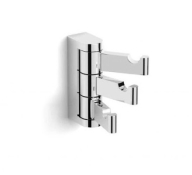 Крючок тройной подвижный Stella Milano 2×7×7 см хром (12.330)