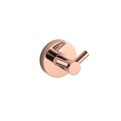 Крючок двойной Stella Classic 5.5×5.5×5.5 cm розовое золото глянцевое (07.321-RG)