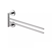 Тримач для рушників рухомий Stella Classic 42×6.5×16.5 cm хром (07.122)