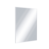 Дзеркало прямокутне 80x60 cm Excellent Kuadro біле (DOEX.KU080.060.WH)