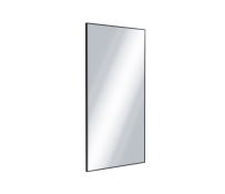 Дзеркало прямокутне 100x50 cm Excellent Kuadro чорне (DOEX.KU100.050.BL)