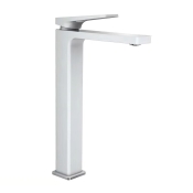Змішувач для умивальника Mixxus Premium Grog 001 High White (MI5941)