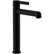 Смеситель для умывальника Haiba Markus 001 High Black (HB3972)
