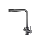 Смеситель для кухни WEZER EKO4C-01-GUNGREY