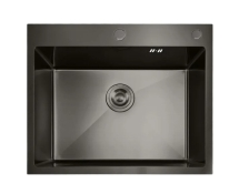 Мийка для кухні Mixxus MH5843 Nano-Black з нерж сталі (MX1931)