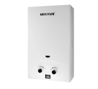 Газова колонка MIXXUS GWH-0110 Basic White димохідна 10 л/хв (WH0022)