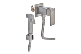 Смеситель для биде Haiba Kubus 002 Inner Graphite (HB4003)