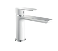 Смеситель для умывальника Haiba Alex 001 Long White-Chrome (HB9563)