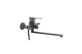 Змішувач для ванної кімнати Haiba Kubus 006 Euro Graphite (HB4006)
