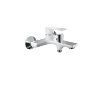 Змішувач для ванної кімнати Haiba Alex 009 Euro White-Chrome (HB9568)