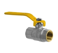 Кран кульовий Koer KG.204 - 3/4" FF ГГР, газ (KR4961)